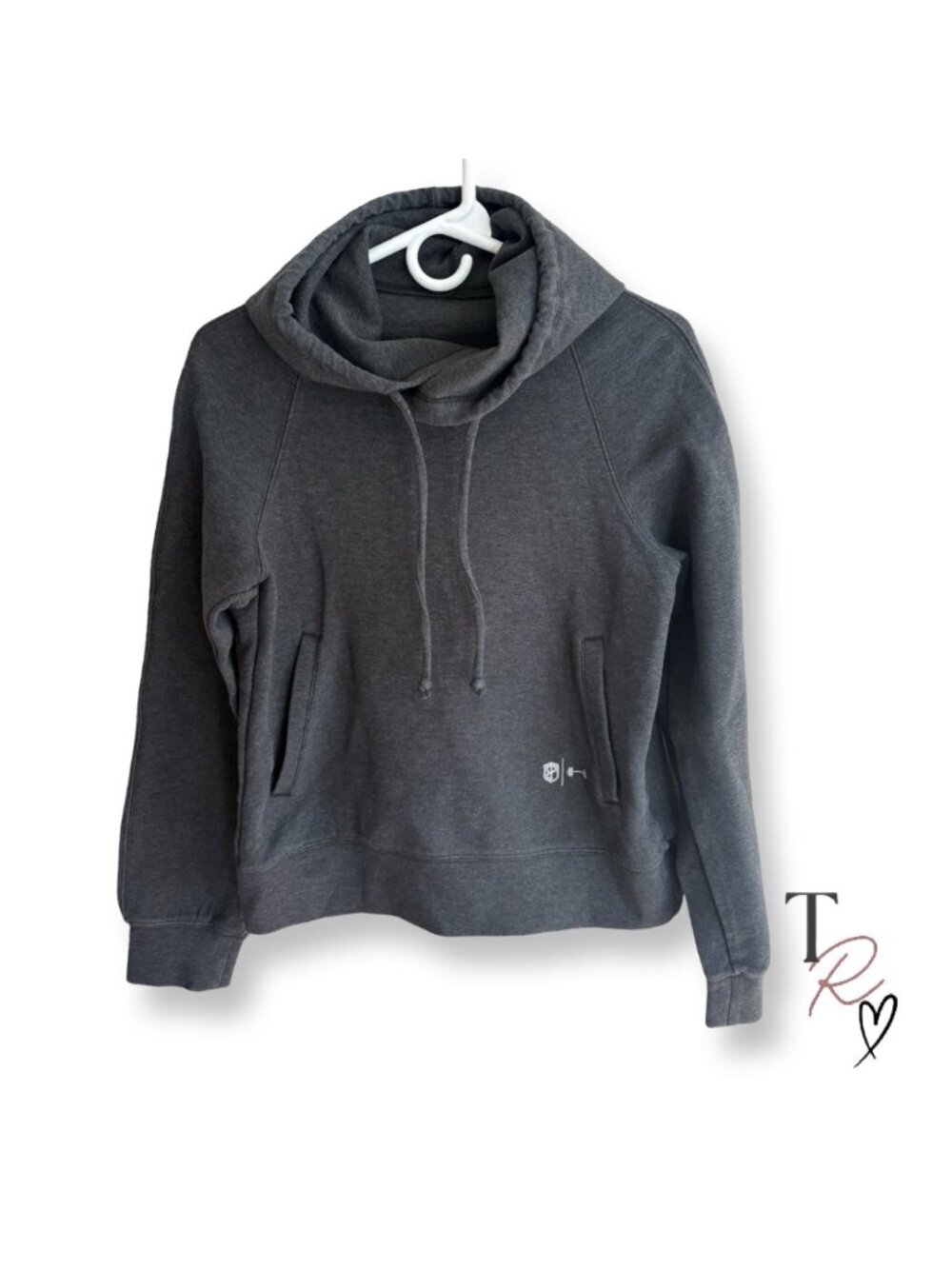Born Primitive x Savage Barbell Hoodie Pullover Athletic Charcoal Gray Size M